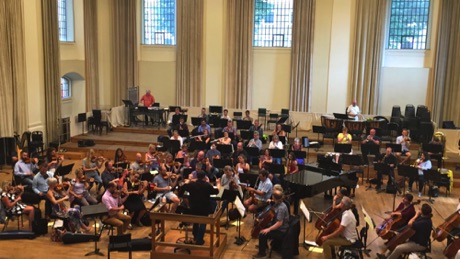 BBC Orchestra at Rehearsal